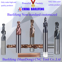 BAOLIFENG CNC outil de forage noyau de diamant tungstène Standard carbure longue pointe de Cobalt foret hélicoïdal