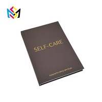 Carnet de bien-être et d'autostime personnalisé OEM/ODM à couverture rigide, avec mise en page pré-imprimée, pour la planification de la pleine conscience de soi