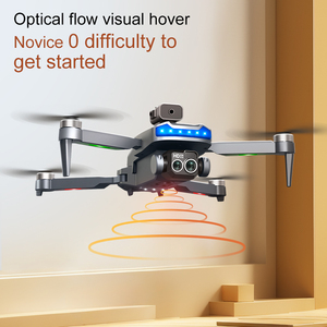 โดรนควบคุมระยะไกลแบบพับได้กลางแจ้ง P15พร้อมกล้องคู่4K ของเล่นบินได้ไกลมอเตอร์ไร้แปรงถ่านระบบบอกตำแหน่งทั่วโลก - Product Image 2