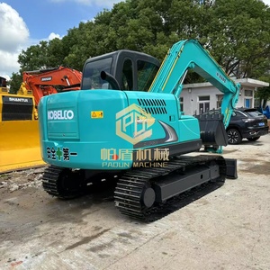 Excavadora Kobelco SK75 Usada, Original Japonesa, de 7.5 Toneladas, Pequeña, de Alto Rendimiento, en Venta - Product Image 3