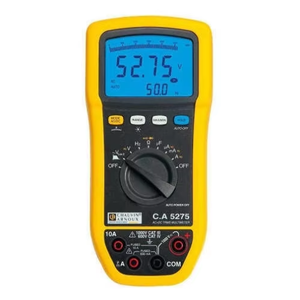 เครื่องมือวัดไฟฟ้า Chauvin Arnoux C.A 5273 True RMS พร้อมวัดแรงดันไฟฟ้าต่ำพิเศษ อุณหภูมิ และค่าความจุ - Product Image 3