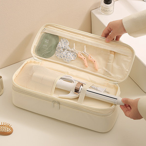 Borsa Protettiva da Viaggio Portatile a Doppio Strato in Nylon con Design a Cubo e Scomparti, Grande Capacità <span class=keywords><strong>per</strong></span> Asciugacapelli e Articoli da Toeletta - Product Image 5