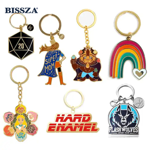 Wholesale Free Sample Custom Keychain <strong>Key</strong> <strong>Chain</strong> Parts Steel Metal Custom Flat Round Shaped Custom <strong>Key</strong> Ring - Product Image 3