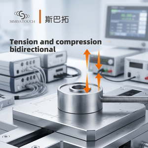 1톤~50톤 스포크형 로드셀, 강력한 부분적 하중 방지 기능, 스테인리스 스틸/합금강, 플랫폼 계량 저울용, 0.03% 정확도 - Product Image 2