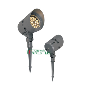 심천 공장 IP65 방수 LED 스파이크 라이트 3W-60W 조절 가능한 빔 각도 에너지 효율적 알렉사 구글 홈 제어 - Product Image 1