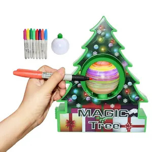 Easter Egg Ball DIY Desenho Coloring Apparatus Natal Magic Tree Ornamento Ovos Pintura Brinquedo para Decoração Home