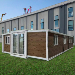 บ้านตู้คอนเทนเนอร์แบบแยกส่วนแผงแซนวิชแบบระบายอากาศได้สำเร็จรูปห้องนั่งเล่นหอพัก - Product Image 1