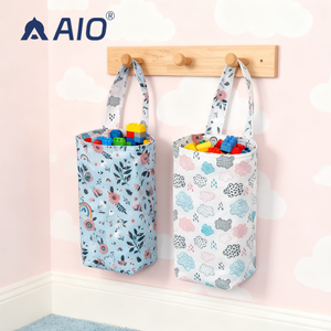 Bolsa de Almacenamiento de Poliéster Impresa Tridimensional de Doble Cara AIO, Impermeable, para Pañales de Tela, Secos y Húmedos - Product Image 1