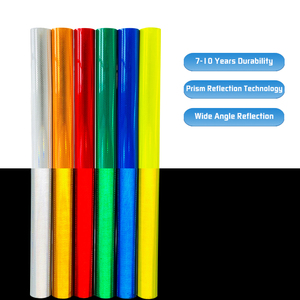 Tự dính Acrylic kỹ sư egp hip kim cương lớp dấu hiệu giao thông Sticker lăng trụ vật liệu vinyl phim phản chiếu tấm CuộN - Product Image 3