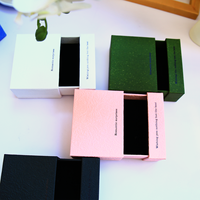 Boîte cadeau rigide de luxe, écologique, avec des matériaux recyclés, élégante et durable, pour bijoux, cosmétiques ou présentation de cadeaux