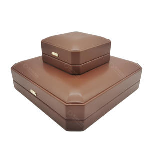 Luxury <b>Necklace</b> <b>Jewelry</b> Packaging Boxes <b>Jewelry</b> Gift <b>Box</b> Design Pu Leather Pendant <b>Jewelry</b> Case - Product Image 6