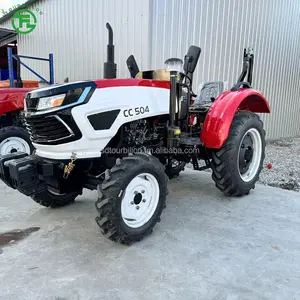 50HP 4wd tractores agrícolas agricultura tractores de cuatro tiempos en stock