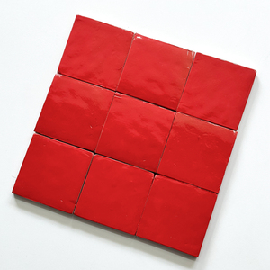 Tùy chỉnh handmade Moroccan zellige gạch 4inch bởi 4inch cổ điển Mộc mạc phòng tắm nhà bếp ốp tường - Product Image 6