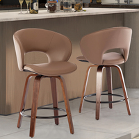 Chaise de ferme moderne à dossier incurvé ergonomique de qualité supérieure Chaise de table à manger de café Chaise d'appoint de salle à manger
