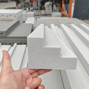 Fabrik Großhandels preis Baustoffe Dekorative Schaum keramik Linien komponenten - Product Image 1