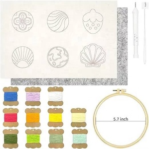 Kit de Broderie Fruits Faits Main en Coton XIXI pour Débutants, Adultes et Enfants, avec Fil de Polyester – Offre Spéciale - Product Image 2
