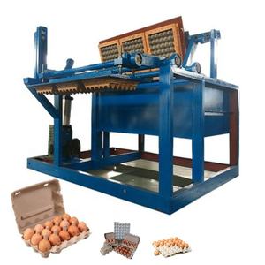 Au Mexique Equateur Venezuela Pérou semi-automatique pâte à papier porte-gobelet à café bouteille de <span class=keywords><strong>vin</strong></span> plateau de fabrication machine <span class=keywords><strong>caisse</strong></span> à oeufs plateau plat - Product Image 3