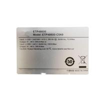 Alimentation électrique pour télécommunications ETP48600-C5A9, 48V DC, 32kW, 600A max, entrée 200-240V/346-415V, système d'alimentation intégré 5U
