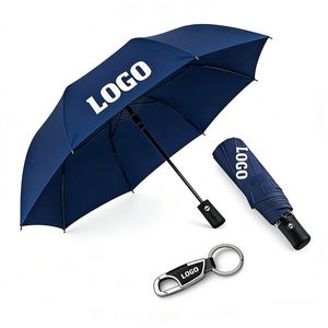 Custom Printed Umbrella Wholesale Logo for Promotional Gift Business Event Portable Umbrellas - Product Image 1