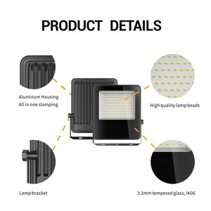 Faro LED da Esterno IP65 Impermeabile DC/AC da 10W a 200 <span class=keywords><strong>Watt</strong></span> con Sensori Opzionali per Ingressi, Ville e Giardini - Product Image 4