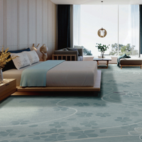 Tapis moderne de luxe écologique résistant à l'eau, tapis en nylon, tapis d'hôtel pour revêtements de sol durables pour hôtels et complexes hôteliers