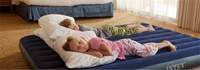 INTEX 64759 Aufblasbares Bett für Übergrößen-Matratzen Hochwertige Maßgefertigte Doppel-Luftmatratze
