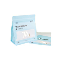 Emballage personnalisé refermable à fermeture éclair pour nuggets de poulet 200g 400g, sachet plastique alimentaire à fond plat pour aliments surgelés