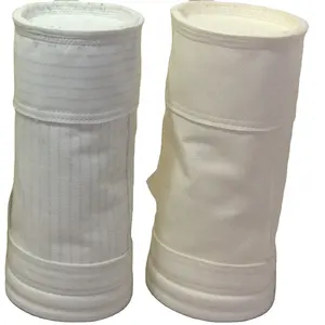 Sac de filtre à poussière d'air de haute qualité PE PPS NOMEX PTFE P84 pièces de dépoussiérage cage de filtre assortie pour collecteur de poussière de ciment