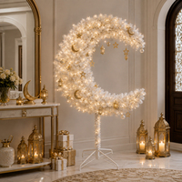 Offre spéciale décorations du Ramadan arbre 6 pieds croissant Ramadan Eid lune arbre pour la décoration de la maison