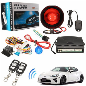 Sistema de alarma para coche de 433MHz unidireccional universal con control remoto y sirena para protección y seguridad del vehículo - Product Image 5