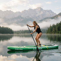 KAILIDA - Tabla de SUP Inflable con Tecnología Drop Stitch de 9'33"6" para Rafting en Aguas Bravas, PVC Resistente con Kit de Reparación, Portátil