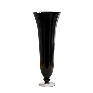 Vasi Cilindrici <span class=keywords><strong>in</strong></span> <span class=keywords><strong>Vetro</strong></span> Nero per Centrotavola, Decorazioni per Eventi e Matrimoni - Product Image 5