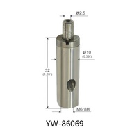 Pince de câble suspendue réglable en nickel, 2mm, pour fixation au plafond, matériel sur mesure