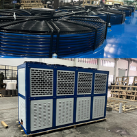 Compresseur de type V Blait 40-HP Unité intégrée ultra-large, avec évaporateurs assortis recommandés et expédiés sous forme d'ensemble complet