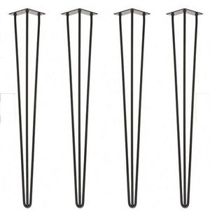 Free <b>Protectors</b> and Screws Hot Sale DIY Metal Coffee <b>Table</b> Bench Legs Furniture Hairpin Legs - Product Image 2