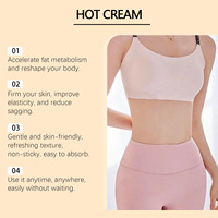 Crème amincissante naturelle végane ODM OEM, crème chaude pour perdre du poids, anti-cellulite, brûleur de graisse corporelle, raffermissante, amincissante