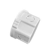 Commerce extérieur boîte inférieure de style européen 80 type commutateur de commerce extérieur prise murale cassette boîte de jonction norme européenne PVC