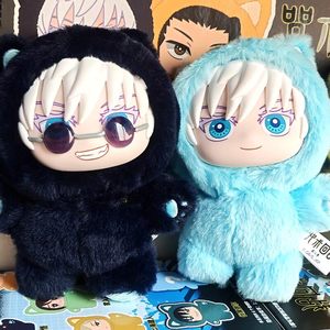 Set di 6 Bambole Autorizzate Kawaii Anime Giapponesi, Mystery Box Figure <span class=keywords><strong>Jujutsu</strong></span> <span class=keywords><strong>Kaisen</strong></span> Cat Paradise Party, Peluche Blind Box per Regalo - Product Image 3