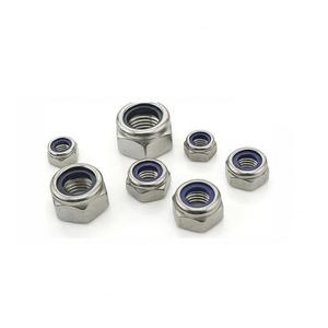 SDPSI DCT DIN985 Rosca gruesa de acero inoxidable 304 Tuerca de bloqueo de inserción de nailon <span class=keywords><strong>M3</strong></span>-Tuercas para varios tamaños <span class=keywords><strong>M3</strong></span> M4 M5 M6 M8 - Product Image 5