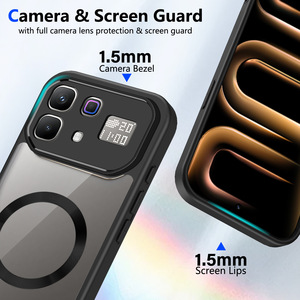 Étui de protection antichoc magnétique de luxe à grain CD pour Infinix Note 60 Camon 50 Spark 40 Pro - Product Image 3
