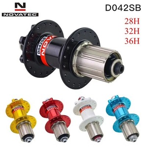 Moyeu de vélo Novatec D041SB D042SB, frein à disque à 6 boulons, moyeu de montagne 28/32/36 trous 100/135mm, moyeu avant ou arrière uniquement - Product Image 5