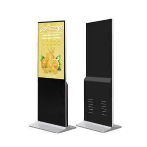 Display verticale per interni Digital Signage 32 43 49 pollici LCD Totem Display giocatori pubblicitari