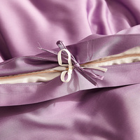 Ensemble de draps Lyocell Ensemble de literie confortable et doux de luxe écologique Convient à l'hôtel Maison pour toutes les saisons Parure de lit