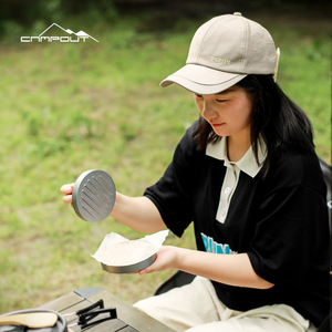 Prensa para Carne CAMPOUT de 12 cm, Molde Manual para Hamburguesas de Aleación de Aluminio, Herramienta de Cocina para Asados y Camping - Product Image 1