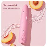 Flüssig-Silikon-Vibrator für Frauen Starker Massagestab Masturbator und Erotikprodukte Fabrik-Großhandel Vibrator