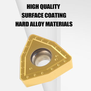 数控车床可转位刀具 碳化钨 U 型钻削车削刀片 SPMG WCMT U 型钻刀刀片 - Product Image 3