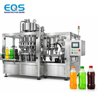 Máquina Llenadora de Bebidas Carbonatadas Automática PLC Premium, Línea de Embotellado CSD de 2500-14000 BPH, Llave en Mano, CE