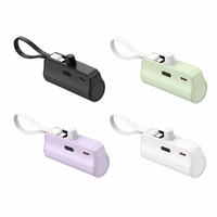 Mini Power Bank 5000 mAh à branchement direct, chargeur portable pour usage quotidien, cadeau promotionnel, cadeau d'affaires