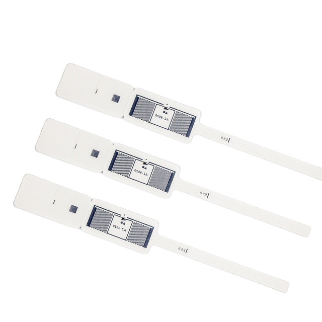 Custom Size PVC UHF Passive Jewelry Rfid Tag Tamper-proof Tracking Security NFC Waterproof Sticker Label for Printing