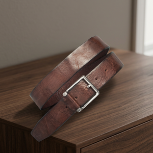 Perno de Acero de Lujo de Longitud Personalizada, Cuero Genuino de Vaca, para Hombre, para Fiestas, Formal, Ecológico, Impermeable, Sólido, de Alta Resistencia - Product Image 3